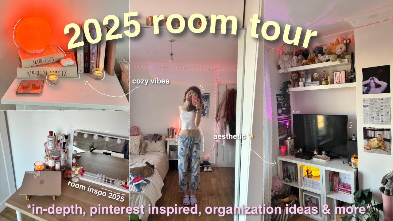 2025 AESTHETIC ROOM TOUR *cozy/pinterest inspired*