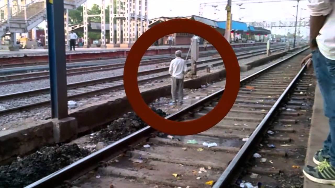 Ghost Entering a Man's Body on Railway Track - Must Watch Scary Video!