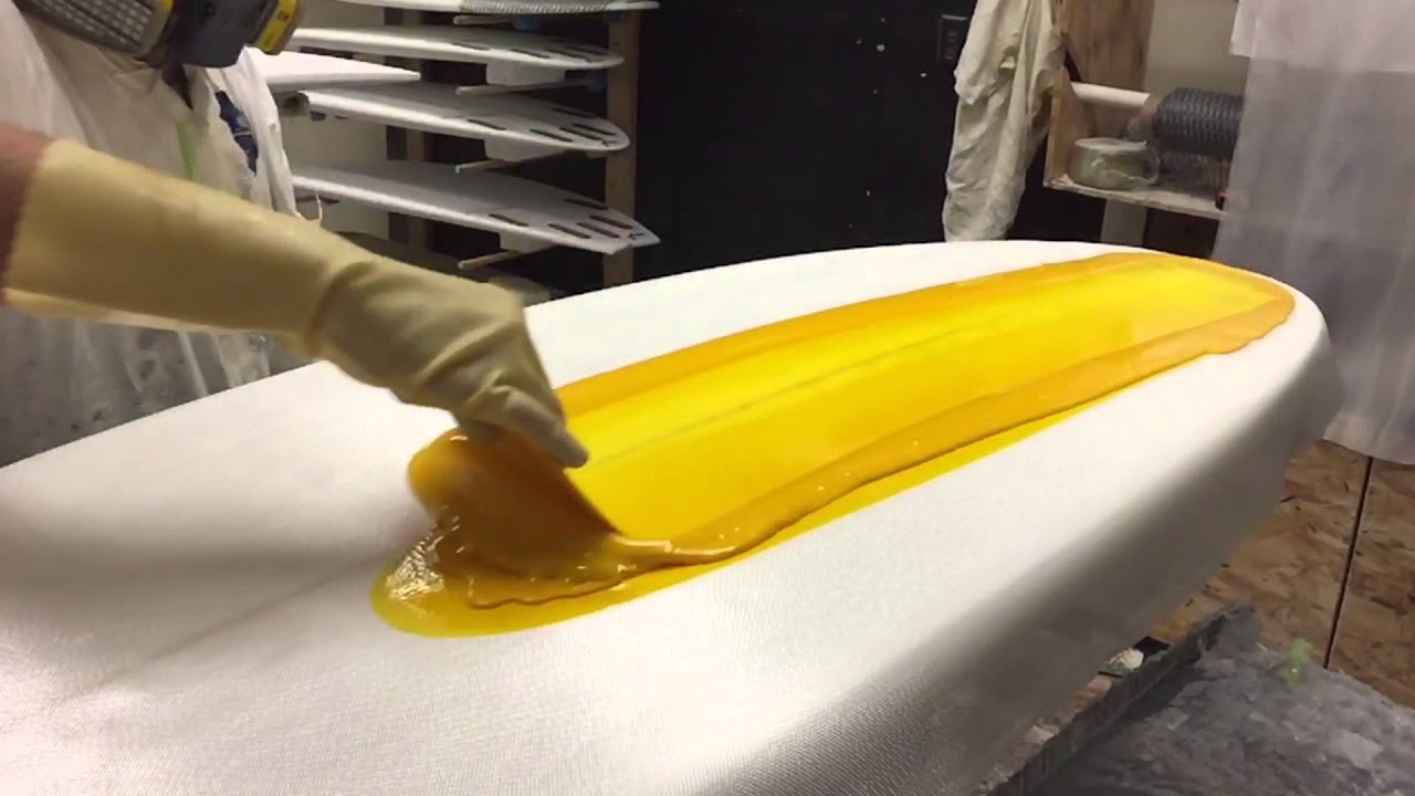 Rusty Surfboards eps epoxy resin tint