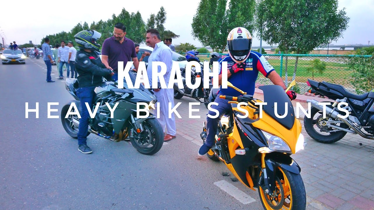 Karachi Track - Heavy Bike Racing 2018 - Expedition Pakistan