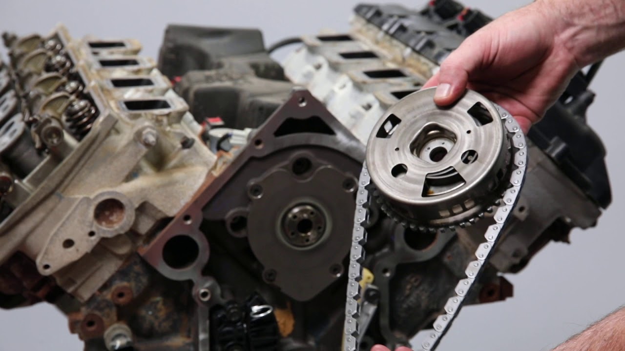 Установка привода VVT на двигатель HEMI 5,7 л.