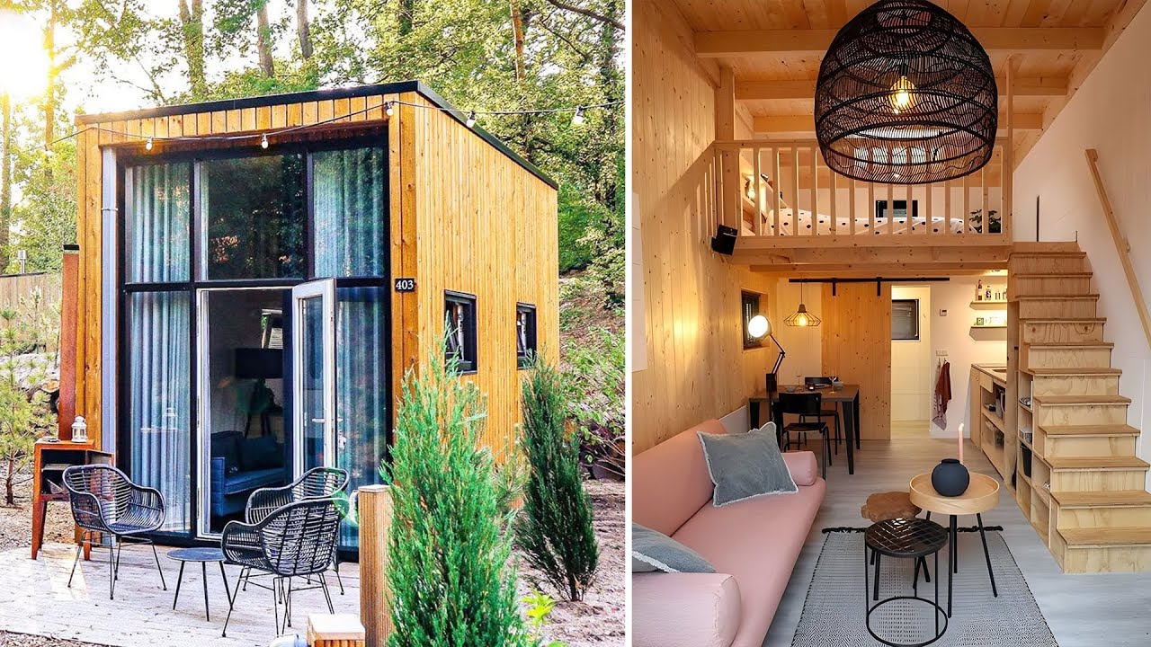 Possibly The Nicest Cabin Tiny House I've Ever Seen