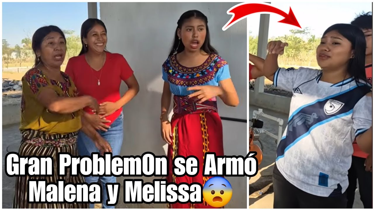  m13rda le grito en la cara Malena a melisa/Doña Cata se llevó a Malena no grabara más dijo😱