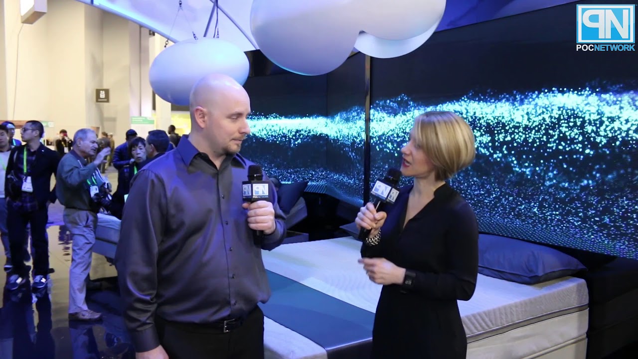 Sleep Number - 360 Smart Beds with SleepIQ Technology - Interview - CES 2018 - Poc Network
