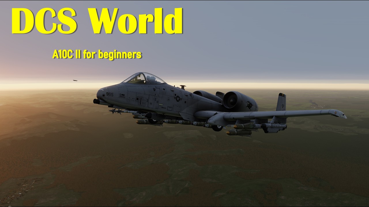 4K Live. New to DCS World??  Ask anything you like!!....  A10C II for beginners.