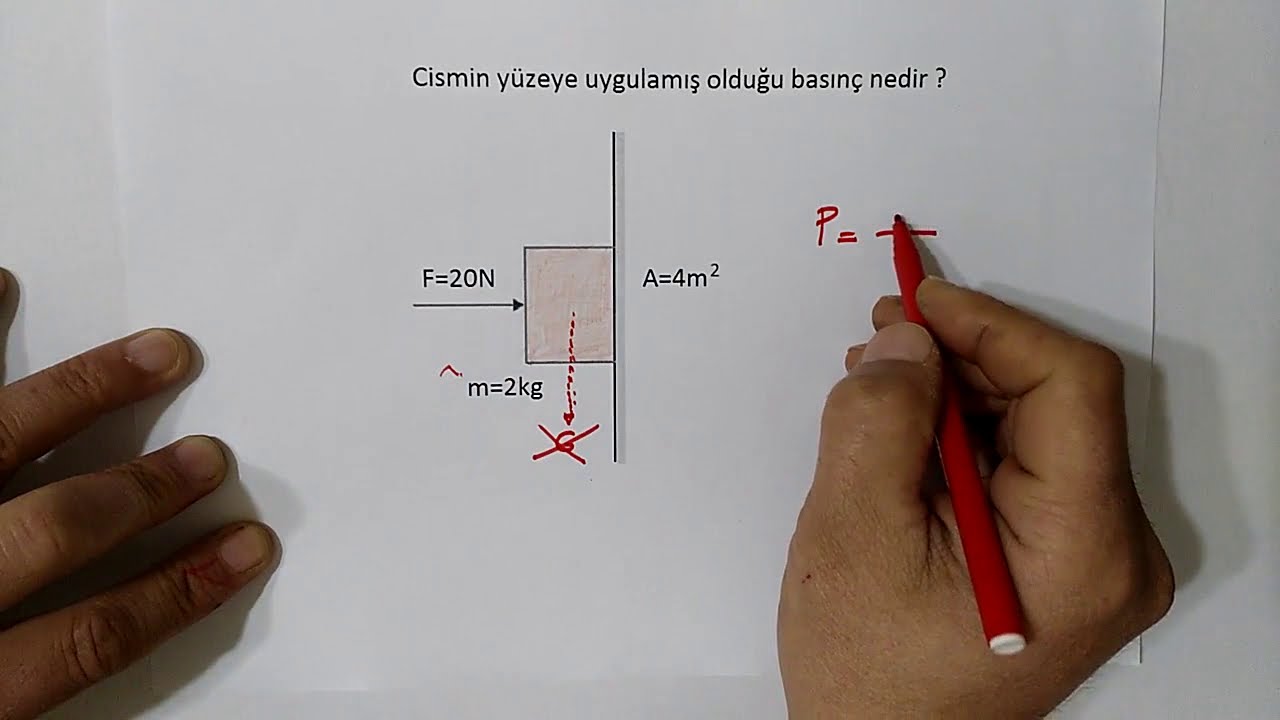 BASINÇ ( Katı basıncı )
