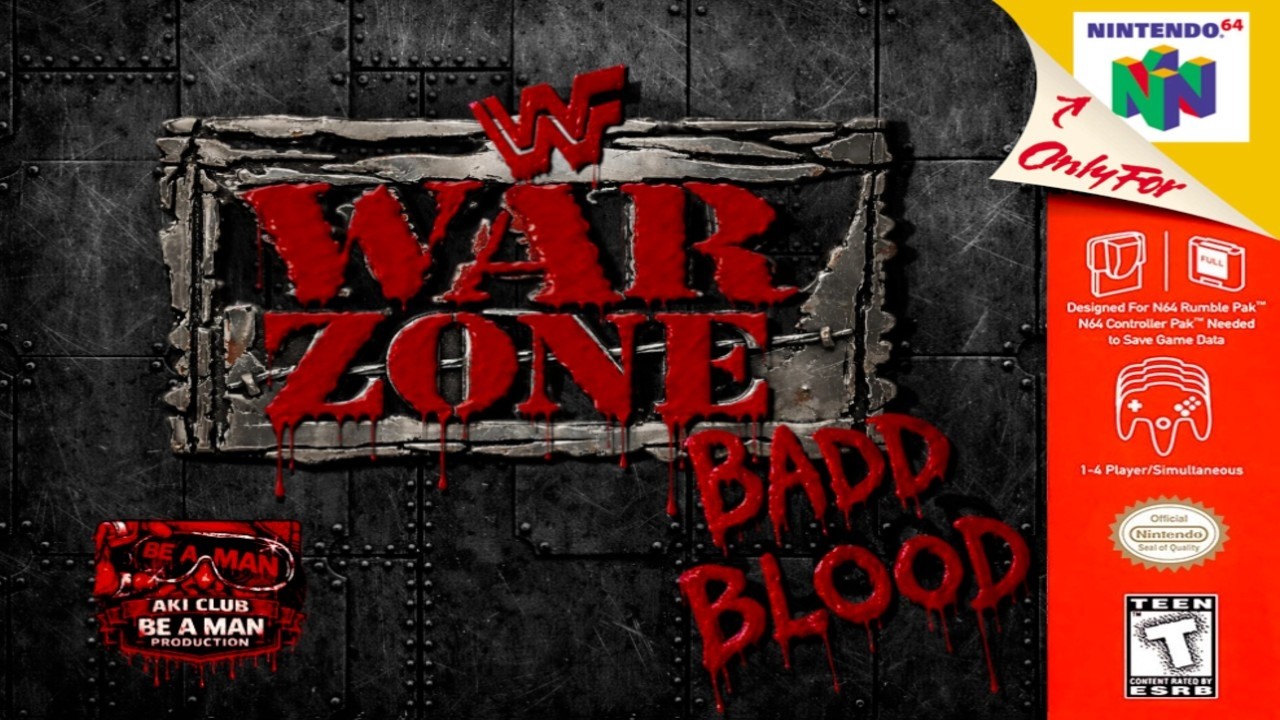 Демонстрация модифицированной версии игры WWF Warzone Badd Blood (ROM-Hack) от Wallywood!