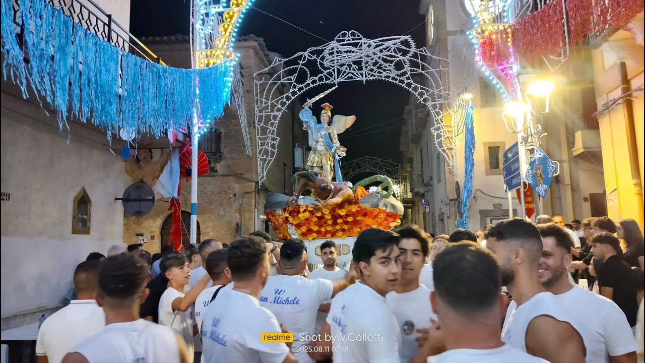 Calamonaci Rigattiata e spettacoli pirotecnici di San Michele Arcangelo 11 agosto 2025