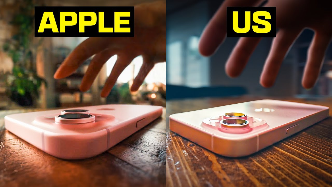 Мы воссоздали новый рекламный ролик iPhone 15