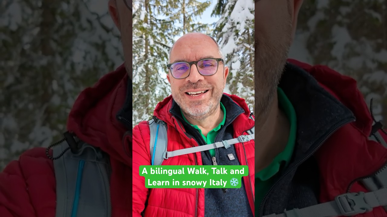 Walk, Talk and Learn at Lago di Braies in German and Italian