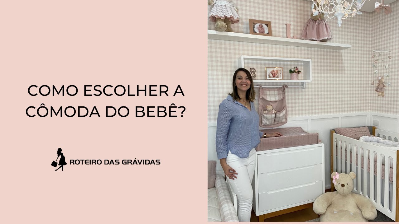 Como escolher a cômoda para o quarto do bebê