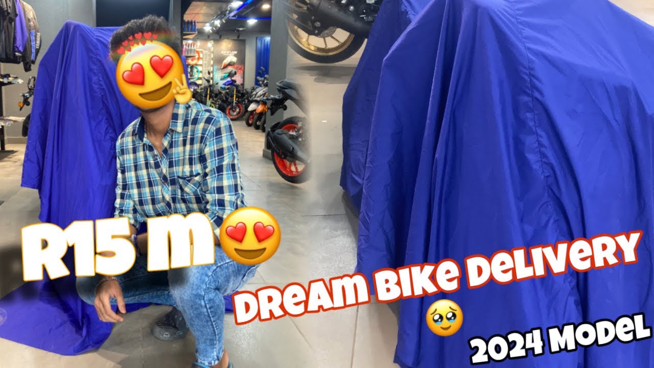TAKING DELIVERY OF NEW R15 V4 M | 2024 Model | BS7 | 🥹😍