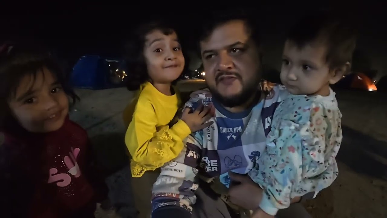 Camping at Al Wathba Lake Abu Dhabi