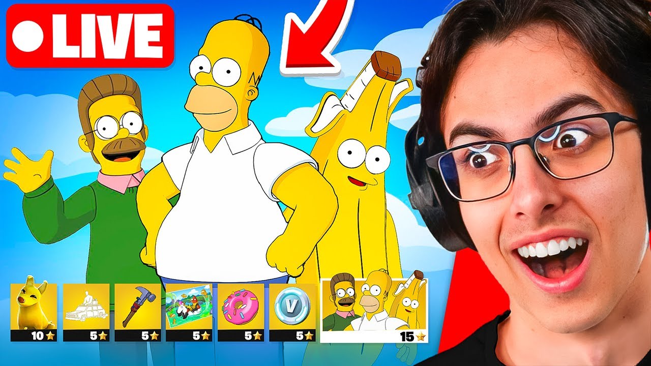 FORTNITE *SIMPSONS SEASON* RANKED SPEEDRUN! (NEW MAP)