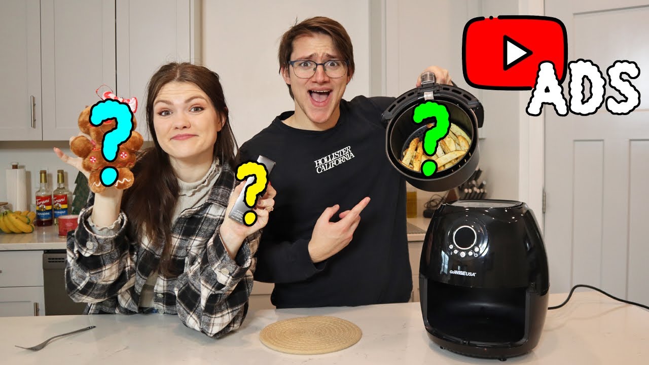 Мы купили первые 4 вещи, которые нам порекомендовал YouTube