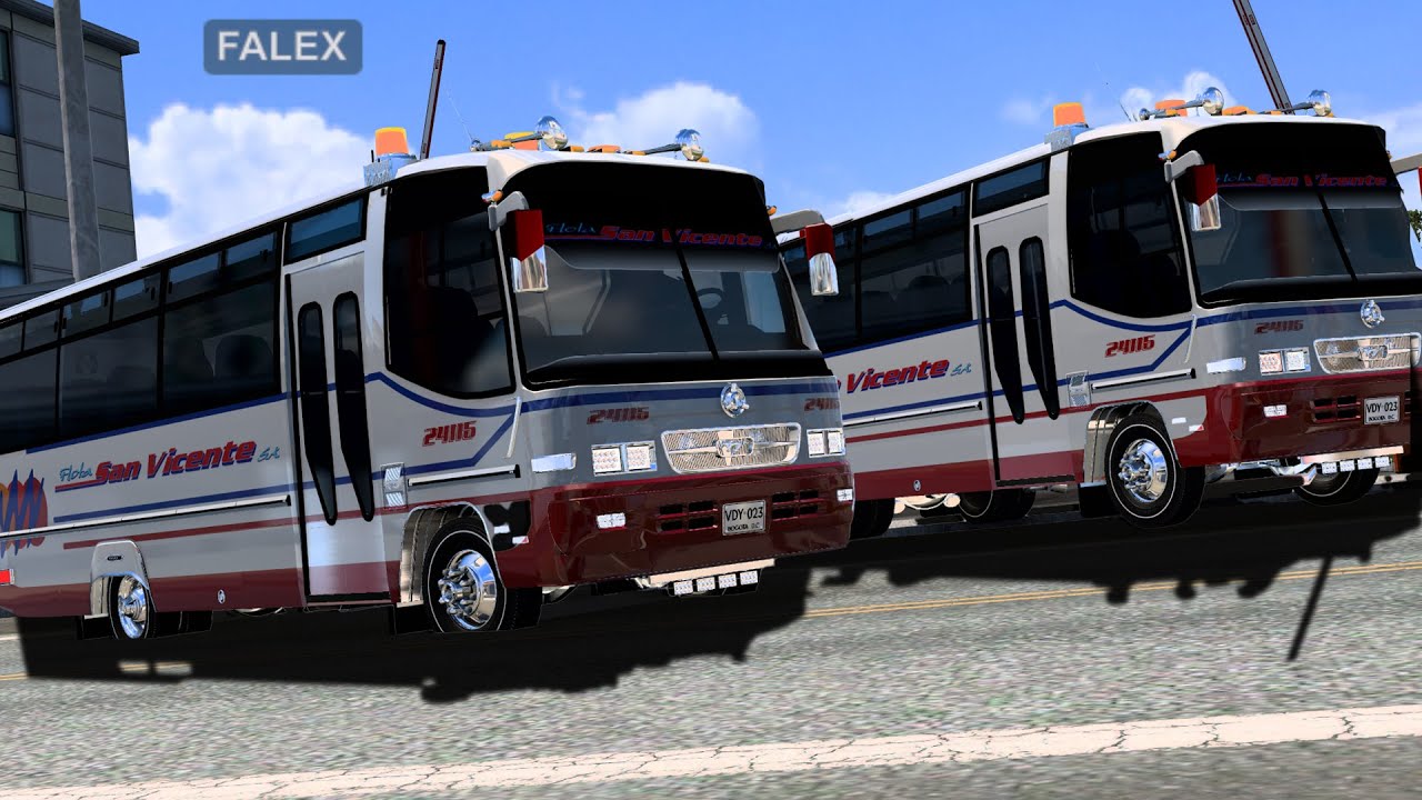 CARRERA DE BUSES COLOMBIANOS INTERMUNICIPALES - Euro Truck Simulator 2
