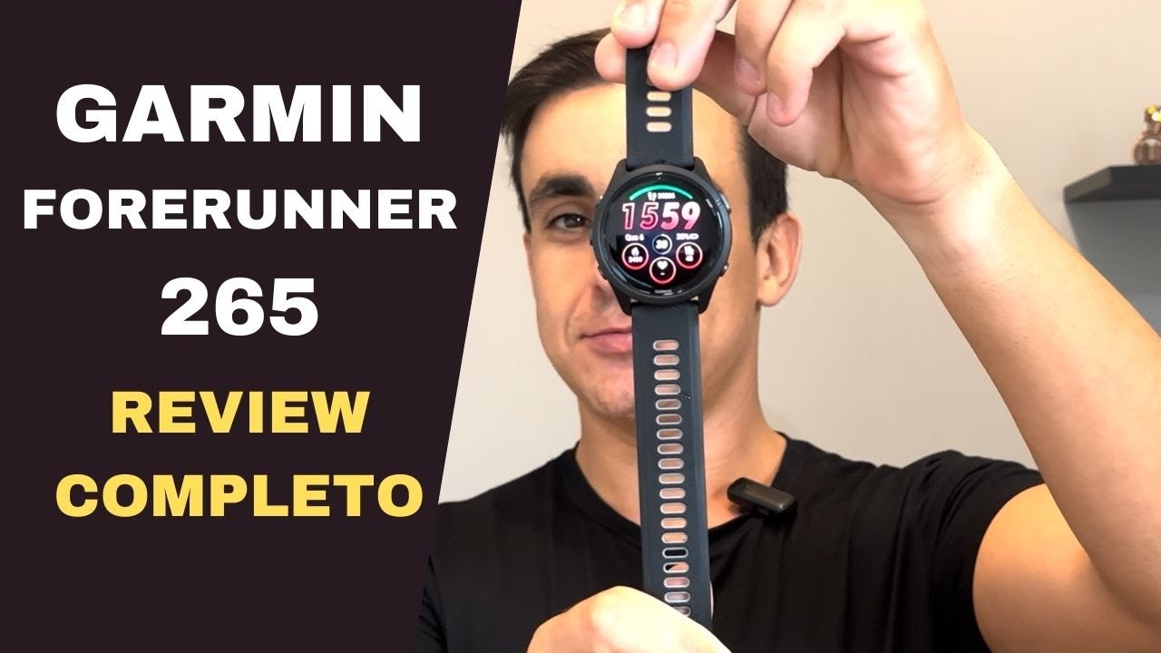 GARMIN FORERUNNER 265 - REVIEW COMPLETO (TELAS E FUNÇÕES)