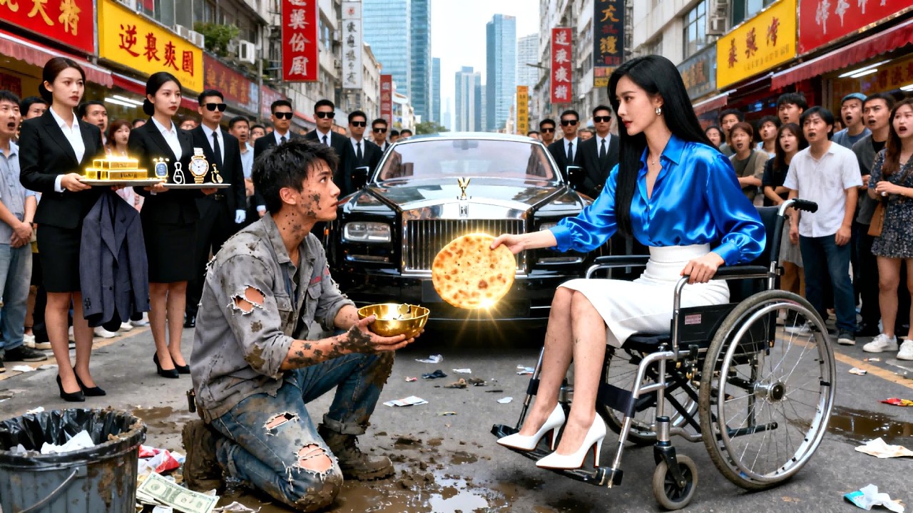 好心女孩隨手給了臭乞丐一口餅竟救了他一命，誰料他竟是叱吒風雲的護國神將！親人受辱、愛女被欺欺，他一聲令下百萬將士封鎖全城，曾經侮辱他的人當場嚇癱！#短劇 #短劇全集 #短劇推薦 #drama #逆襲