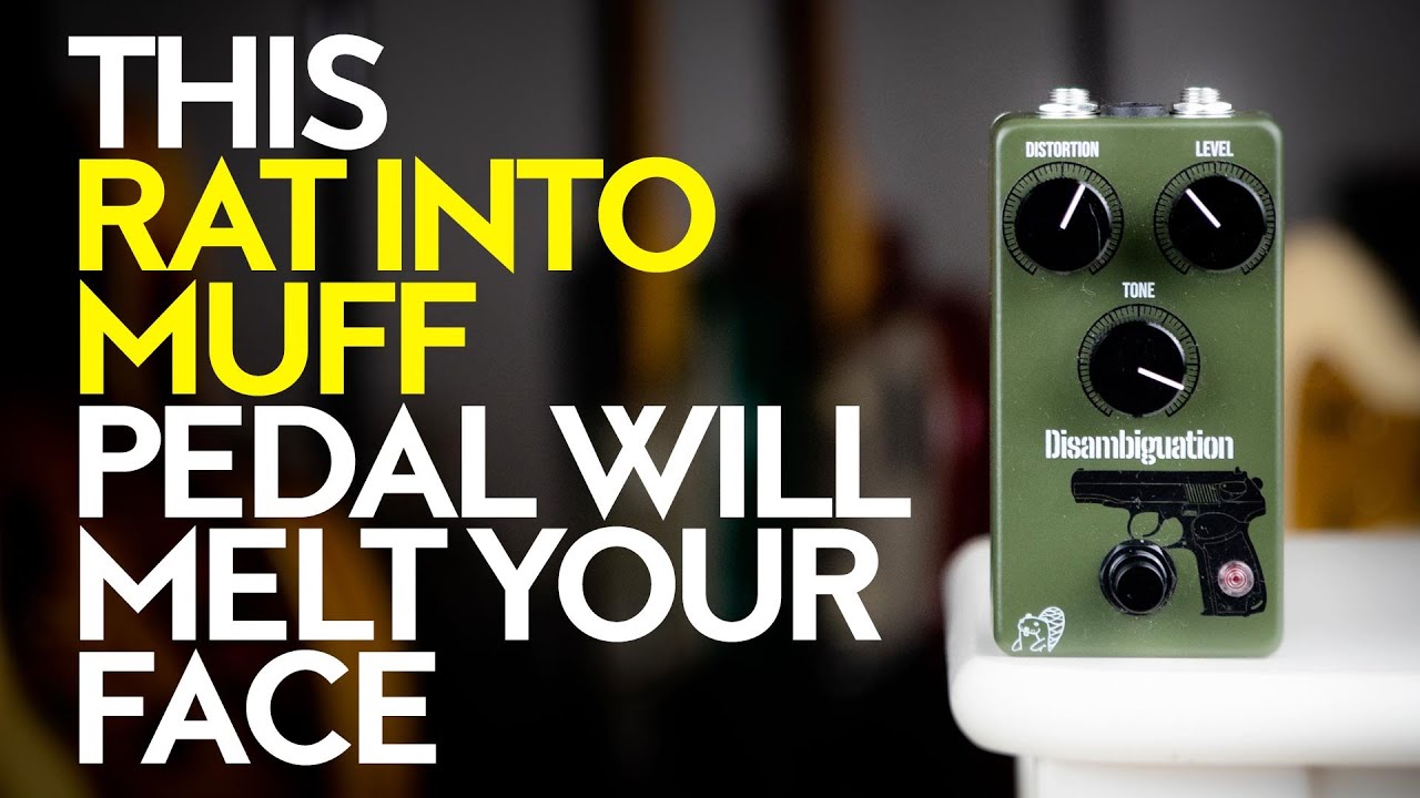 Drunk Beaver Disambiguation - Rat-into-Muff unique circuit (demo and giveaway)