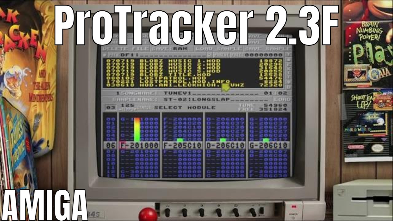 Protracker 2.3F ( Amiga )
