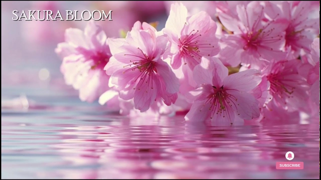 🔴 春のささやき – 桜と川のせせらぎ | 安らぎと睡眠の音楽