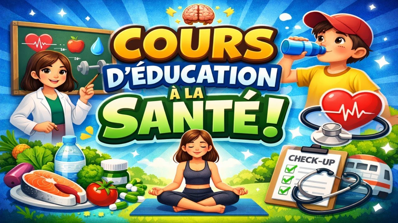 ours d’Éducation à la Santé – Apprends à prendre soin de toi ! 🌱❤️