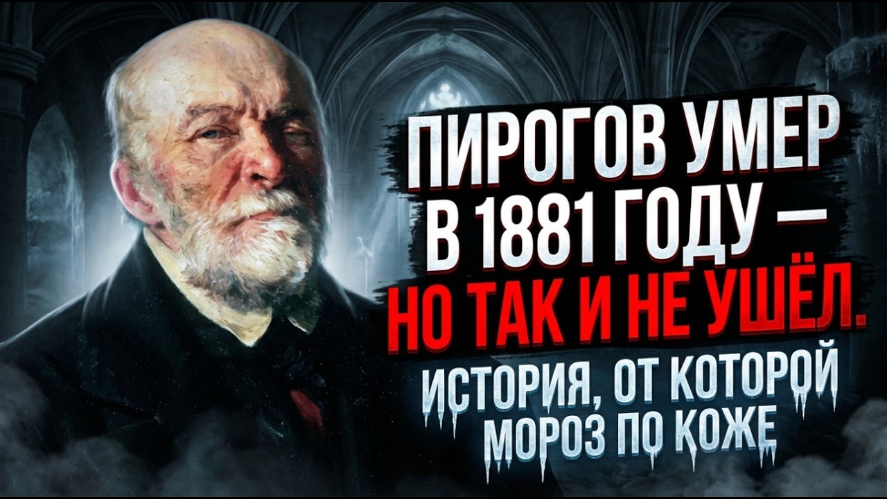 ГОРЬКАЯ ПРАВДА ПИРОГОВА! 143 ГОДА В ГРОБУ — И ДО СИХ ПОР НЕ ПОХОРОНЕН