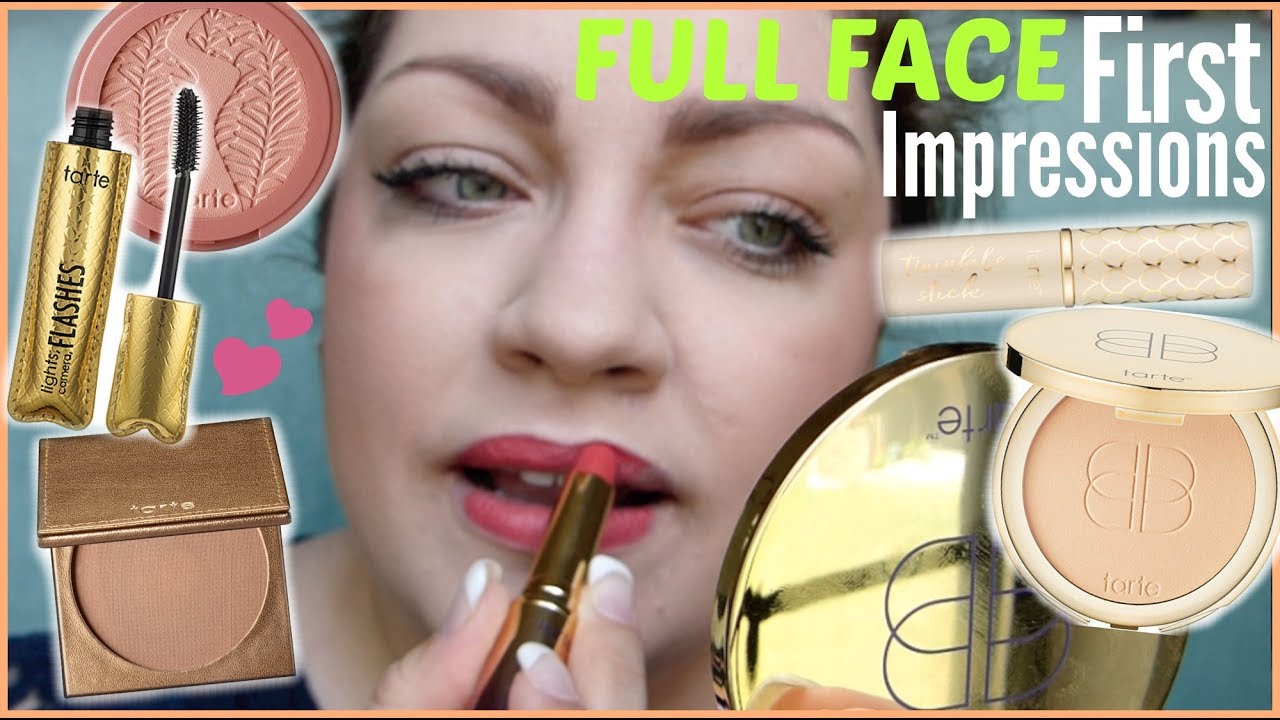 Full Face First Impressions | tarte cosmetics