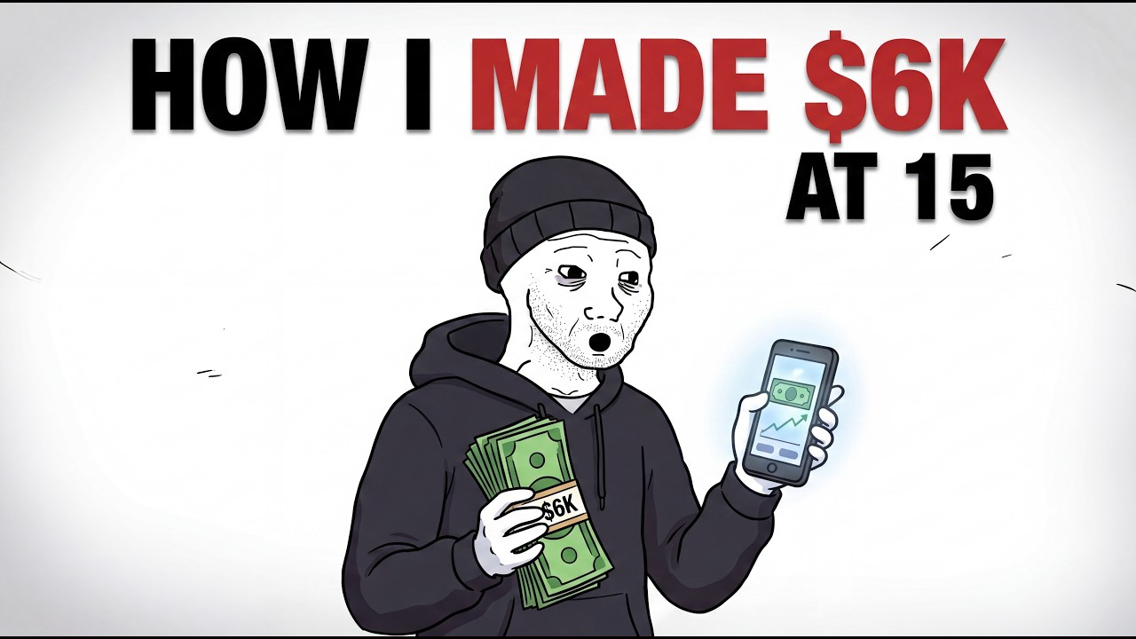 How i made $6K at 15...