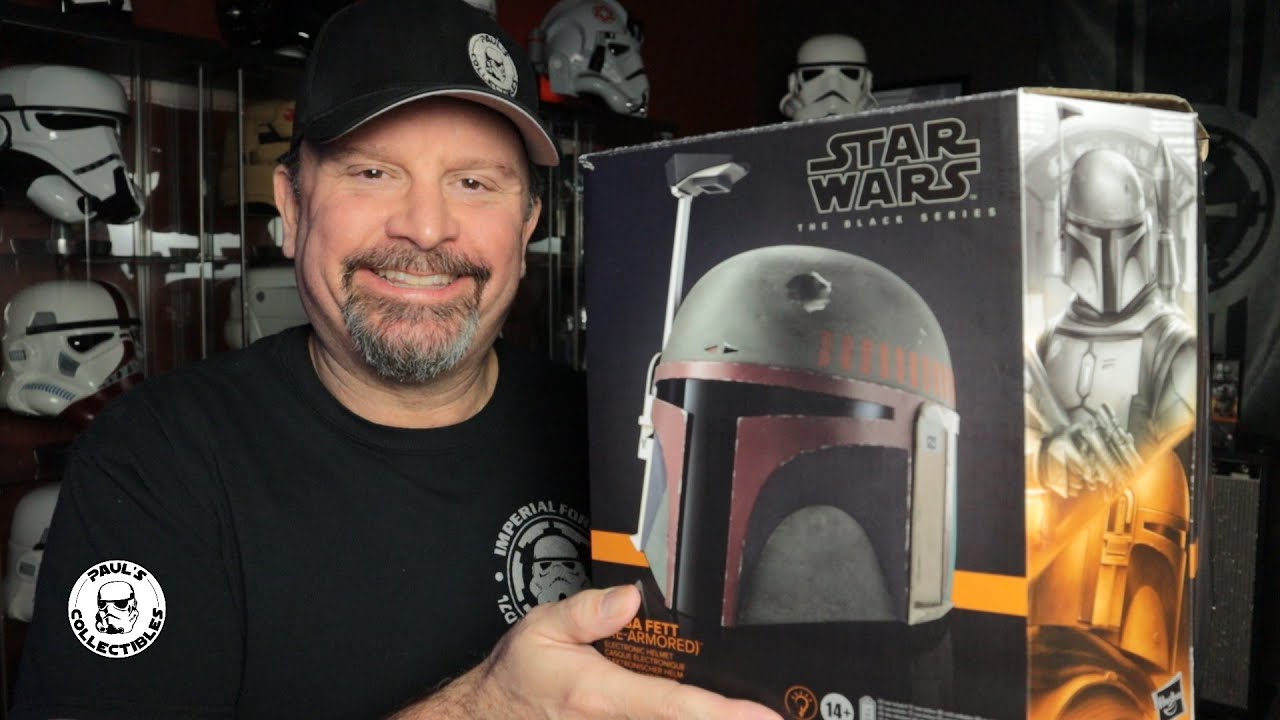 Star Wars Black Series Re-Armored Boba Fett Helmet Review