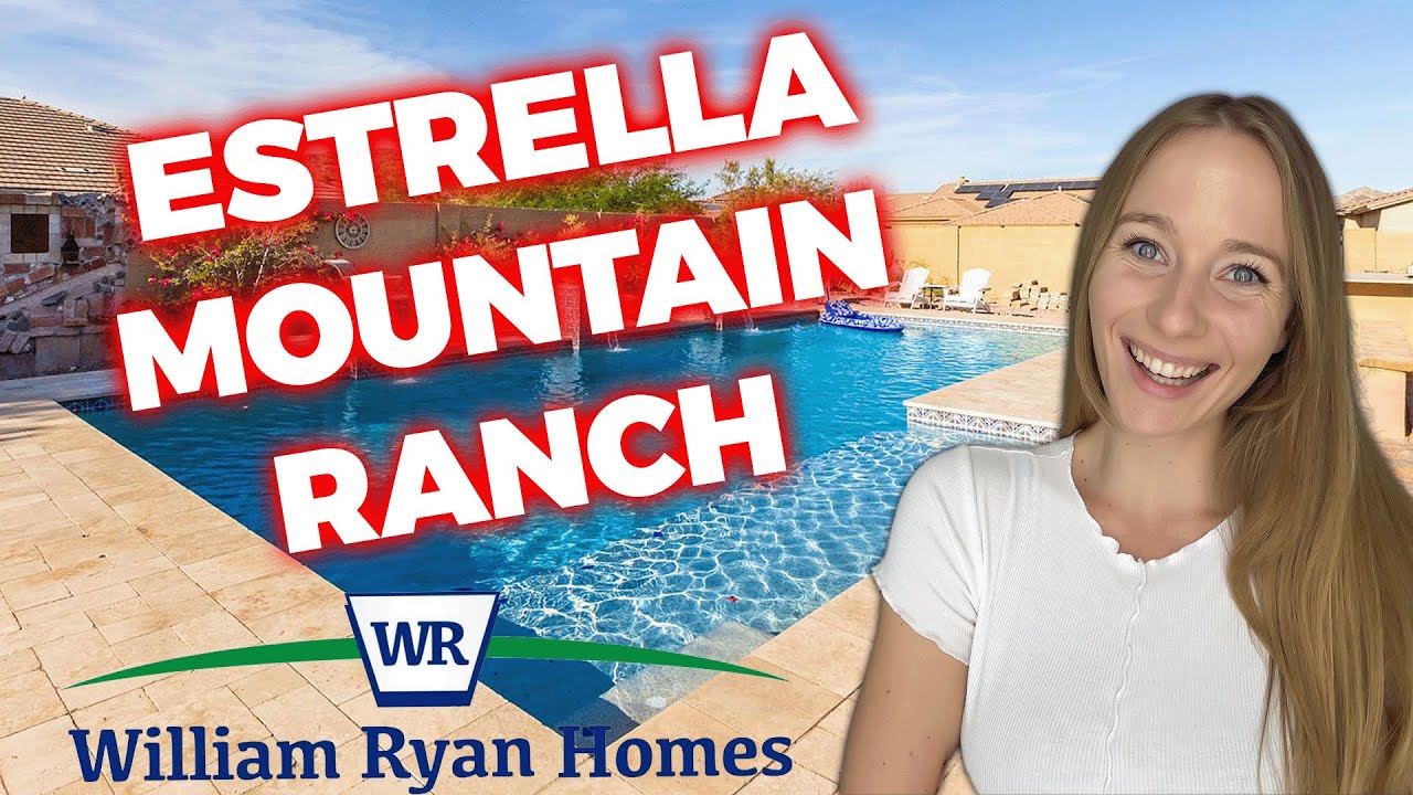 Living in Goodyear Arizona  Estrella Mountain Ranch BEST NEW Build Homes  HOME TOUR
