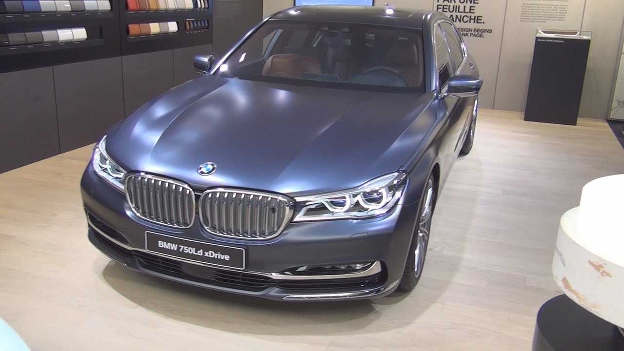 BMW 740Ld xDrive 400 hp Limousine Exclusive (2017) Exterior and Interior