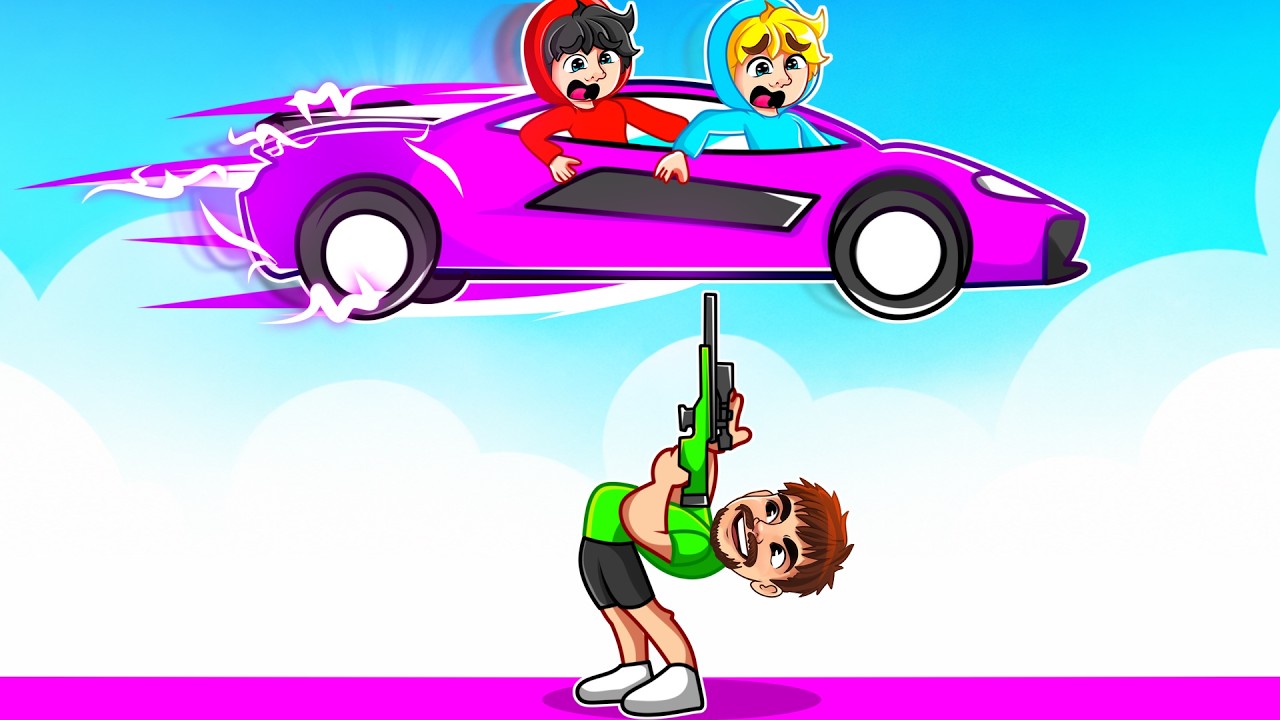 SZALONY SNAJPER vs SAMOCHODY w GTA 5...