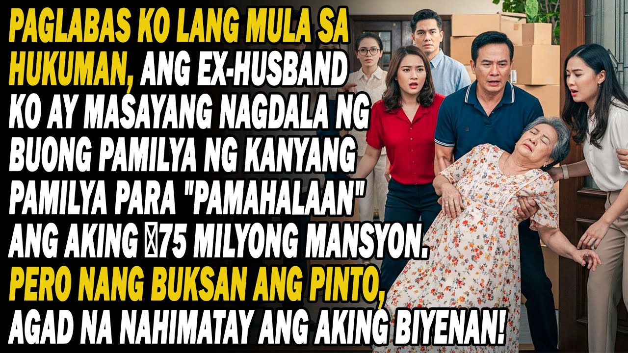 Paglabas Lang Sa Korte⚖️Inagaw Ng Ex Ko Ang ₱75M🏡Mansyon Ko🤬Ngunit Nang Bumukas Ang Pinto.⁉️Biyenan.