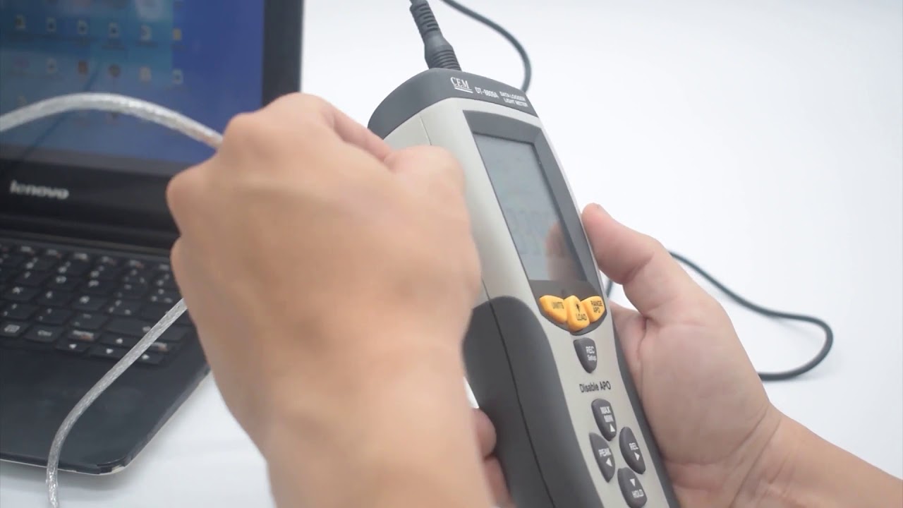 LUXOMETRO CEM8809 ALCOMAX