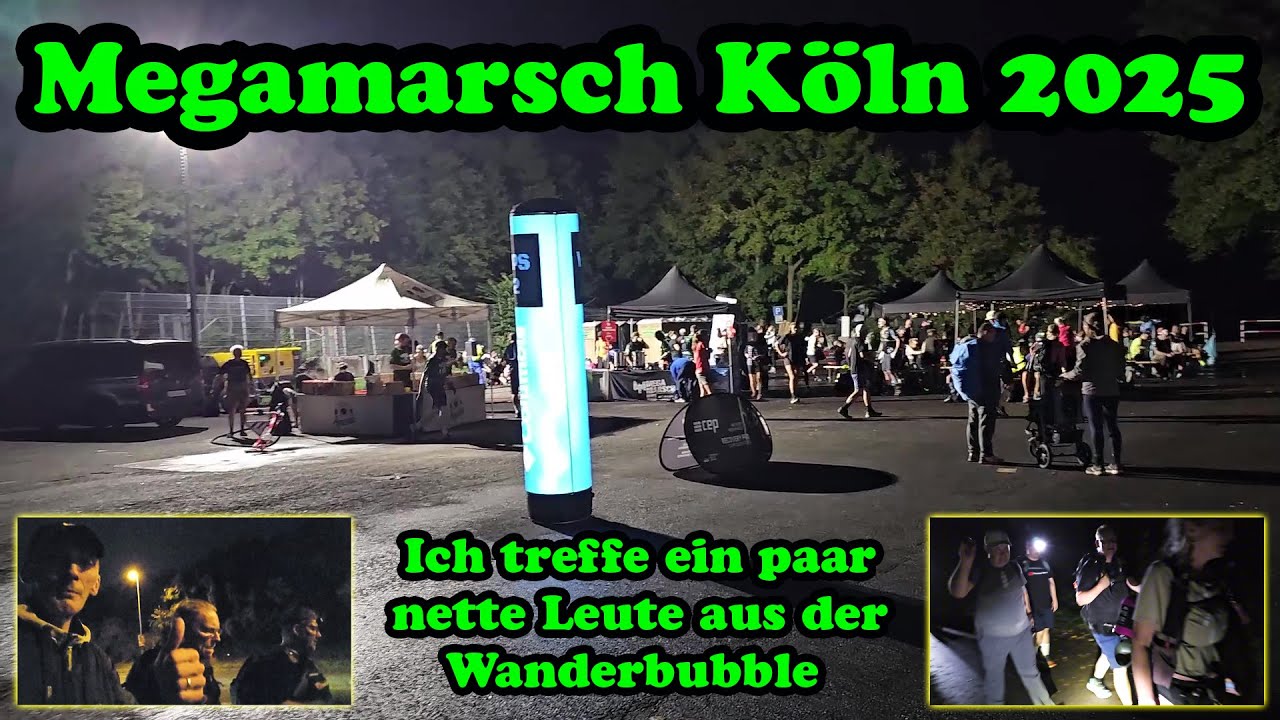 Megamarsch 2025 - Impressionen und ein Treffen