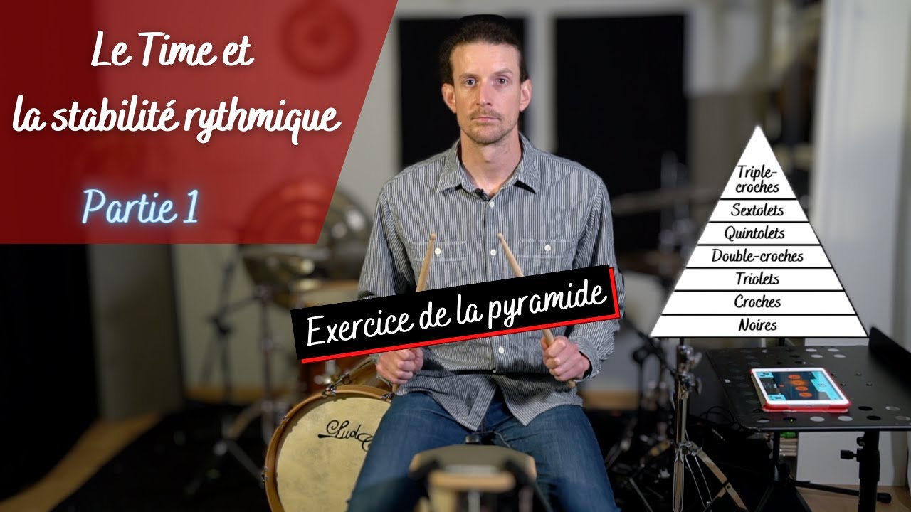Le Time et la stabilité rythmique partie 1 - Cours de batterie - A Vos Baguettes