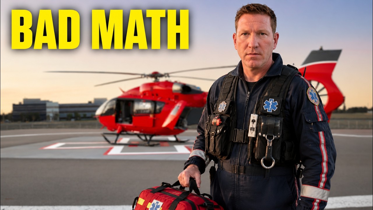 Are You Willing To Die for This?  Paramedic (17 Yrs) 🚑 His Wife Demanded | Real Jobs, Real People