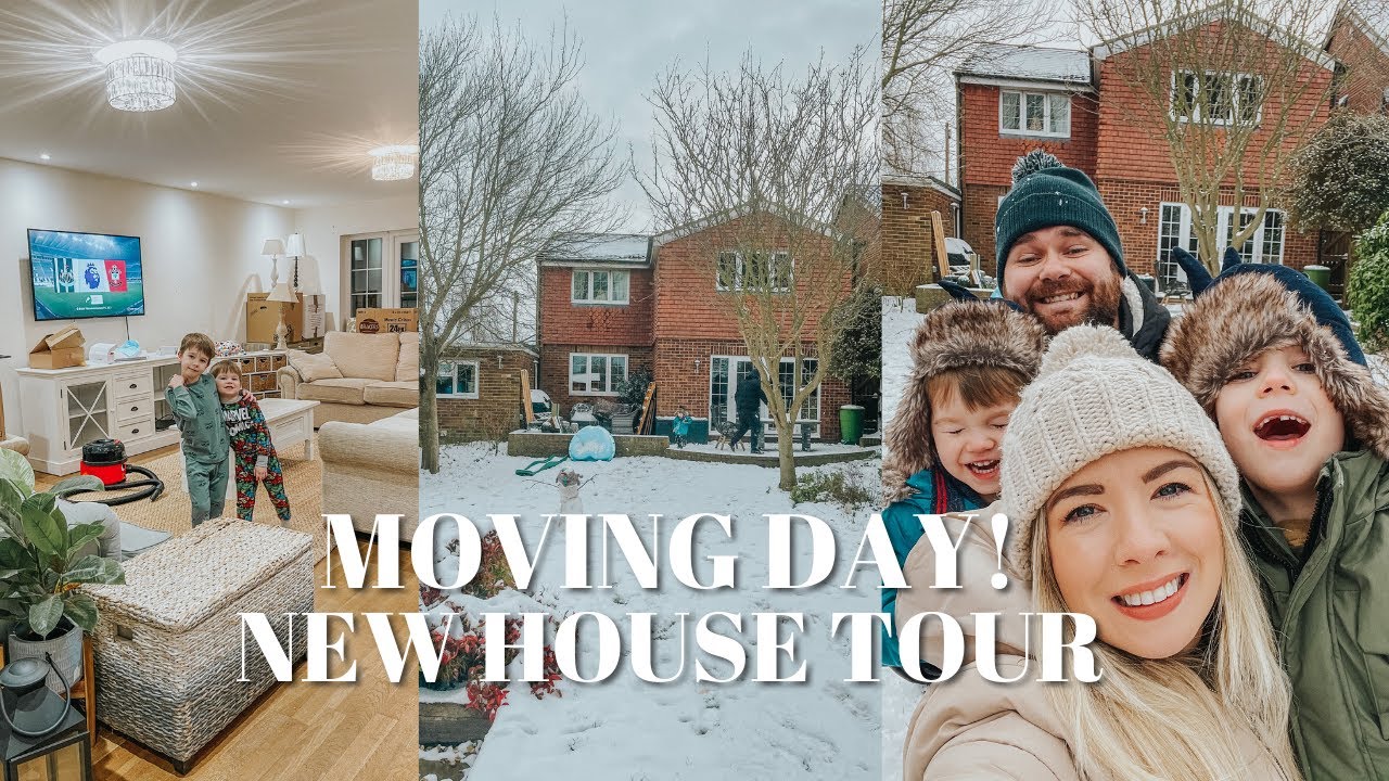 MOVING DAY & OUR NEW HOUSE TOUR | KATE MURNANE
