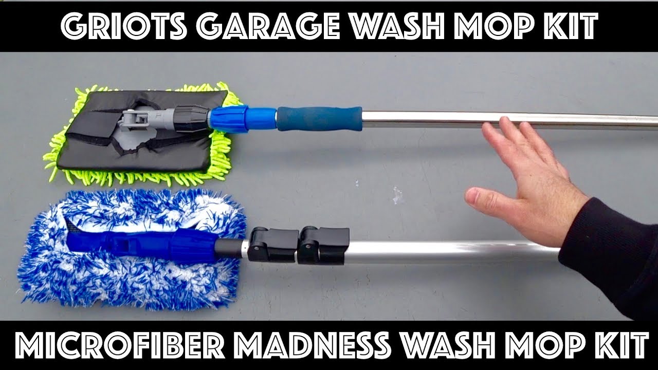 Сравнение наборов для мытья полов Griots Garage и Microfiber Madness Wash