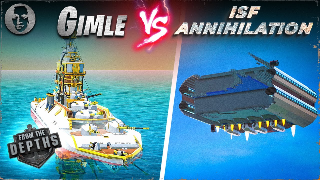 Gimle VS. ISF Annihilation - From the Depths Battleship Battle