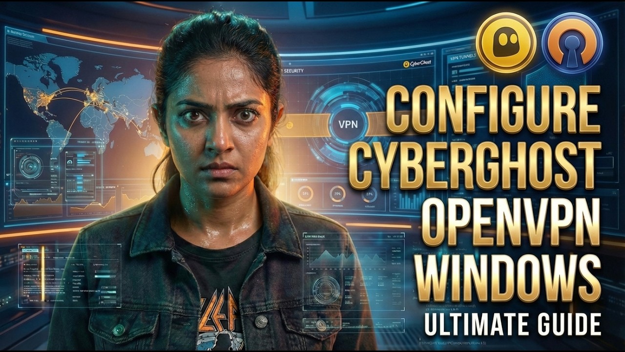 Как вручную настроить VPN CyberGhost с помощью OpenVPN Connect