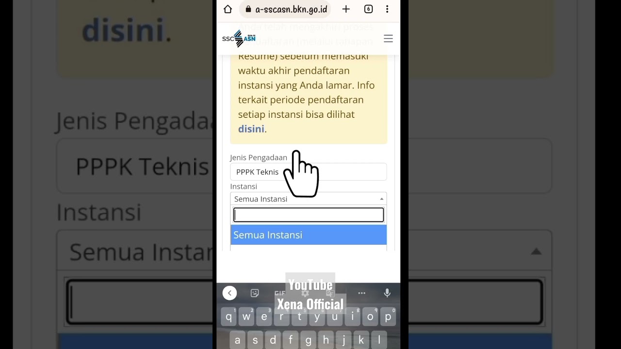 Cara mencari formasi PPPK 2022 #shorts #pppk #pppkguru