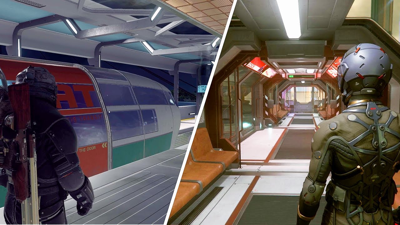 Public Transport System In Starfield Vs Star Citizen