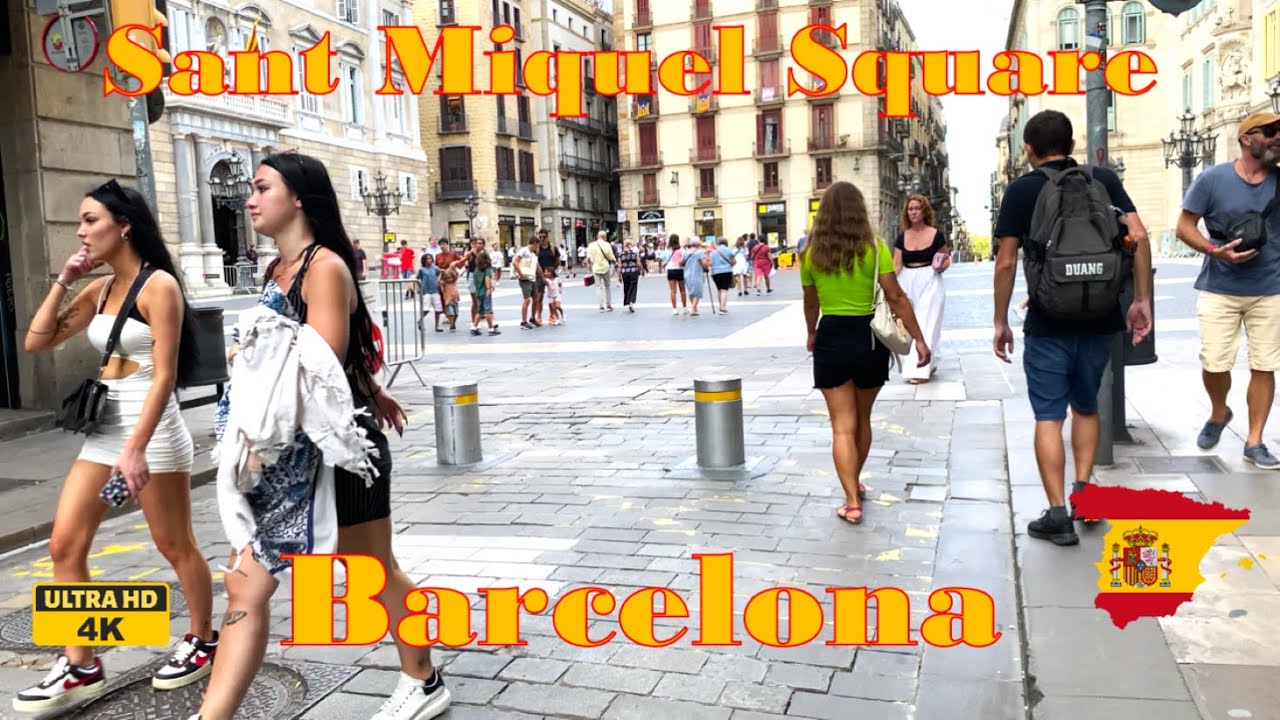 Secret Square in Barcelona You’ve Never Seen Before, Spain