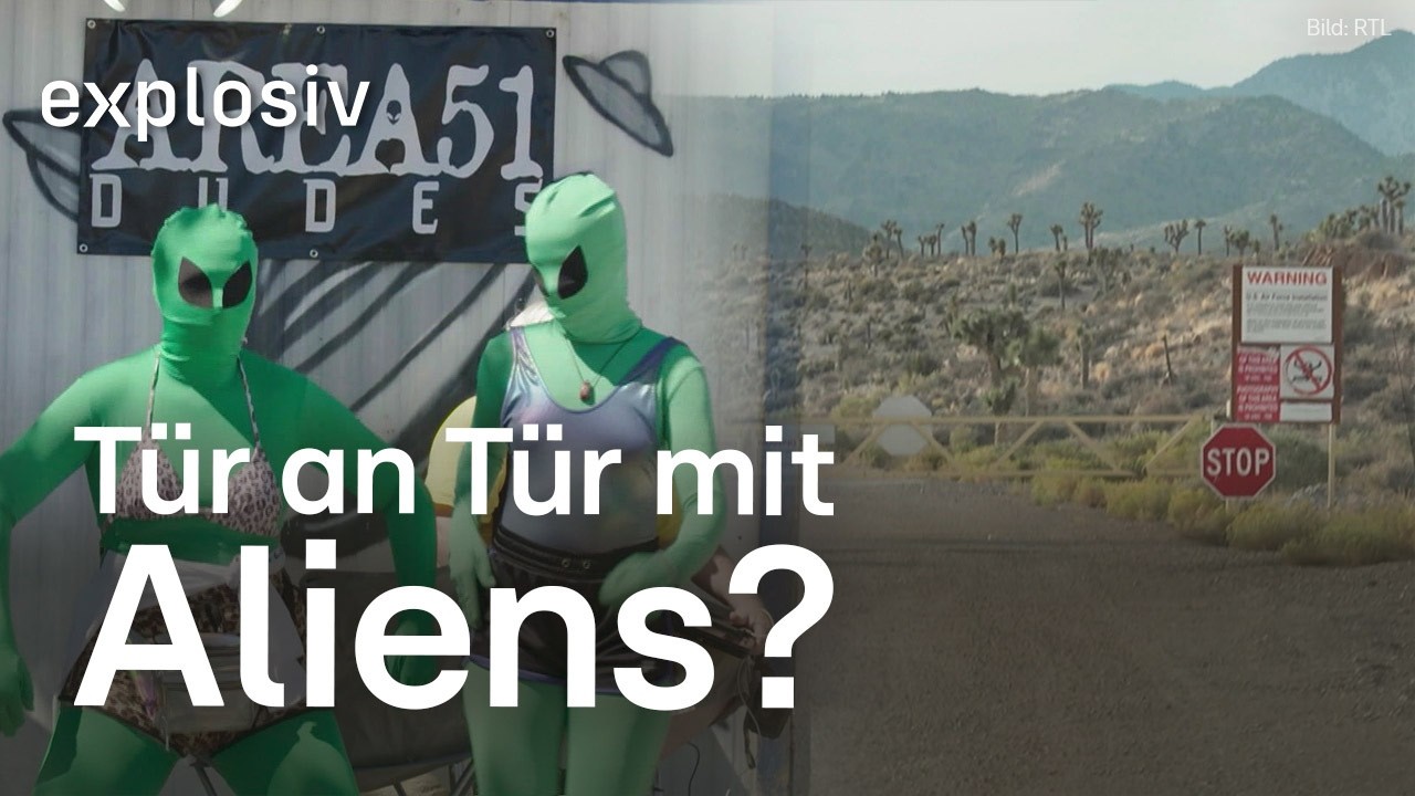 Geheime UFO-Sichtungen: Was Area 51 wirklich verbirgt | Explosiv – Das Magazin