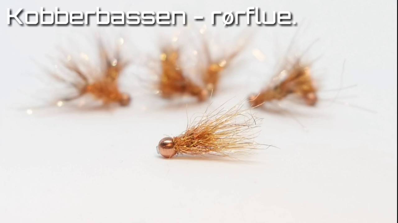 Kobberbassen - rørflue til kystfiskeri efter havørred.