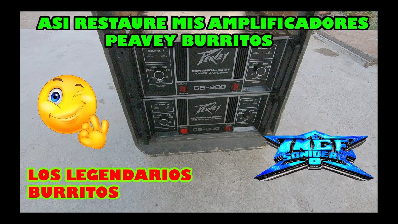 ✨👍RESTAURACION AMPLIFICADOR PEAVEY VIEJO 