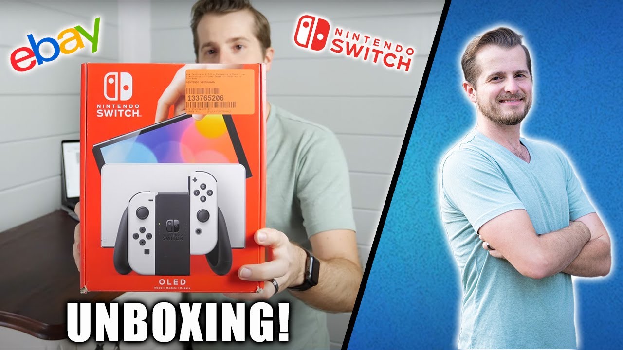 Unboxing a Refurbished Nintendo Switch OLED