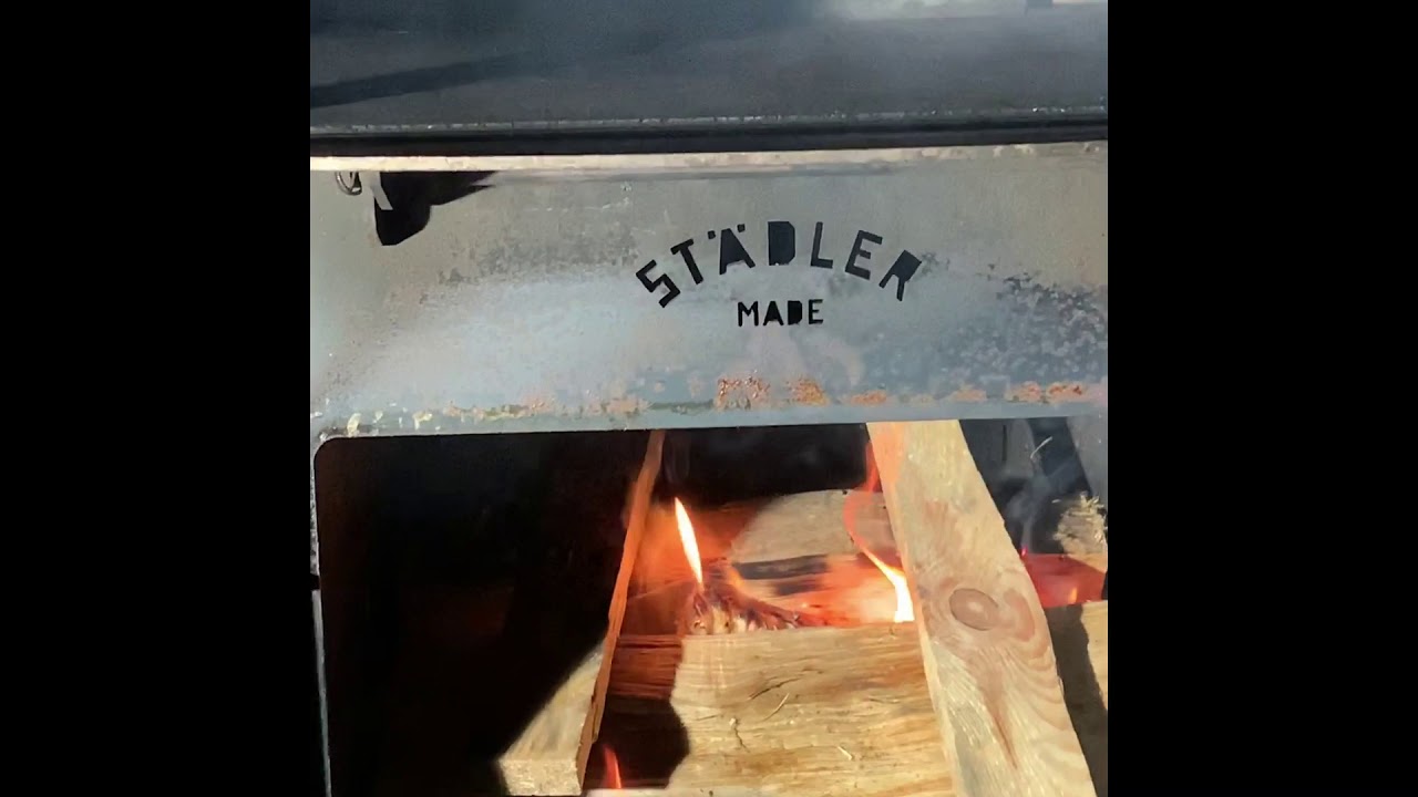 ST&Auml;DLER MADE OUTDOOR OVEN 2.0 Initial Burns